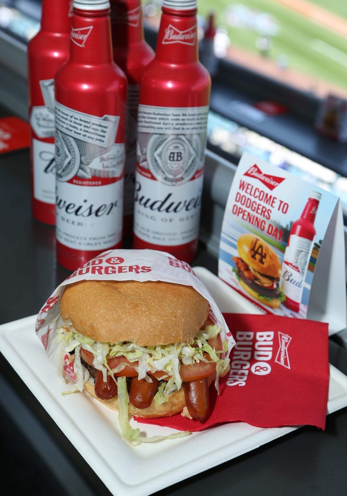 Dodger Burger for Budweiser Bud and Burger integrated marketing campaign