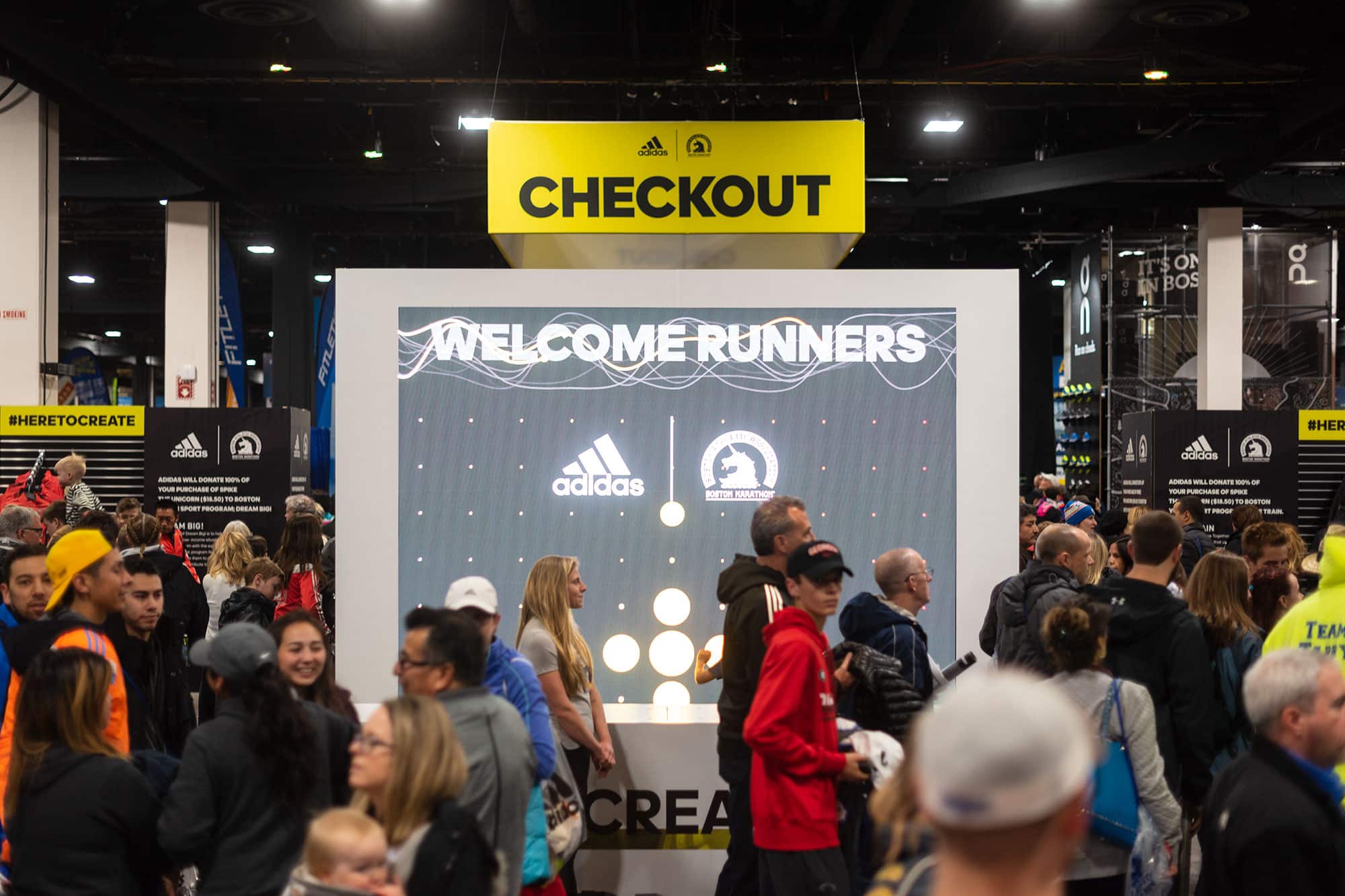 experiential retailAdidas Experiential Marketing Agency - Event Production for Adidas - Boston Marathon