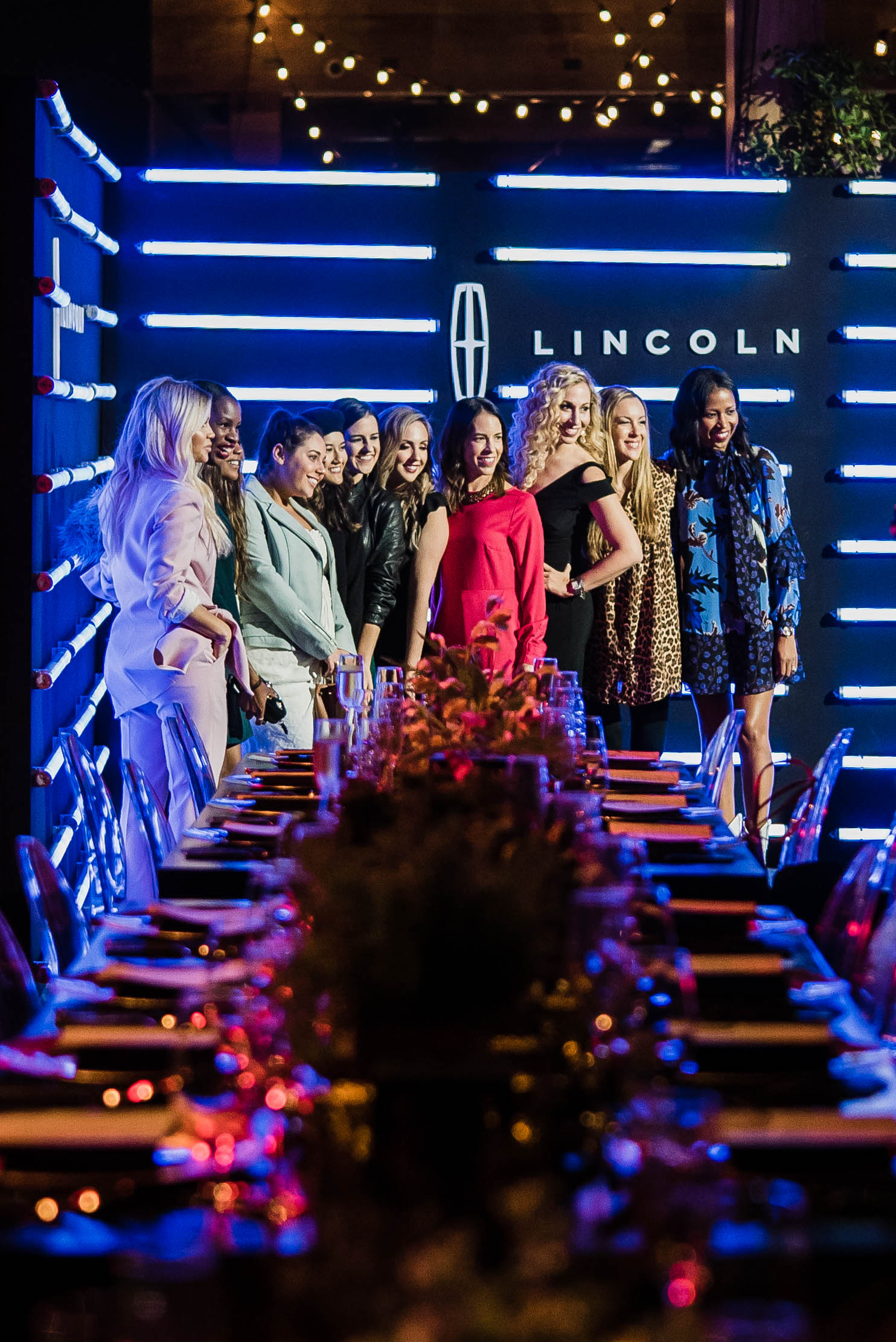 Lincoln Motor Company curated dinner at Dream Hollywood